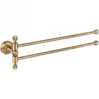 Полотенцедержатель Cezares Aphrodite APHRODITE-TD09-02-M поворотный Бронза — фото 1, Полотенцедержатели