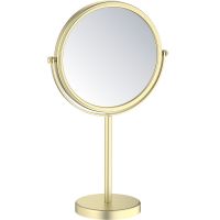 Косметическое зеркало Timo Saona с увеличением Золото матовое арт-13274/17 — фото 1, Косметические зеркала