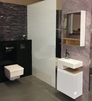 Зеркало Jacob Delafon Terrace 60 R EB1180D-NF с подсветкой Белое Древесное с сенсорным выключателем — фото 2, Мебель для ванной