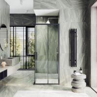 Товар: Душевой уголок Maybah Glass MGY-1324-6 1000x1000x1950 раздвижной профиль Черный стекло прозрачное - фото 2 Душевой уголок Maybah Glass MGY-1324-6 1000x1000x1950 раздвижной профиль Черный стекло прозрачное — фото 2, Душевые уголки