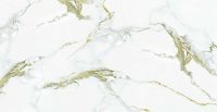 Керамогранит Azario Calacatta Carving Gold H18004002G 60х120 см — фото 1, Керамогранит
