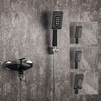 Товар: Смеситель для ванны Frap H57 F3257 Черный матовый Хром - фото 4 Смеситель для ванны Frap H57 F3257 Черный матовый Хром — фото 4, Смесители