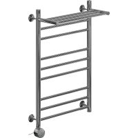 Электрический полотенцесушитель Ника Classic ЛП (Г2) ВП 80/50 с полкой Хром — фото 1, Электрические полотенцесушители