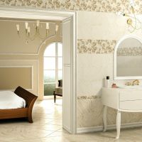 Керамическая плитка Beryoza Ceramica (Береза керамика) Камелия светло-бежевый настенная 25х50 см — фото 2, Керамическая плитка