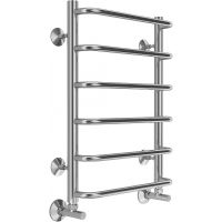 Водяной полотенцесушитель Terminus Стандарт П6 400x600 4670078530318 Хром, нижнее подключение, G 1/2" ВР — фото 1, Водяные полотенцесушители