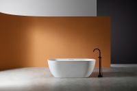 Товар: Ванна из искусственного камня Abber Frankfurt 170x75 AM9941 Белая матовая без гидромассажа - фото 2 Ванна из искусственного камня Abber Frankfurt 170x75 AM9941 Белая матовая без гидромассажа — фото 2, Ванны