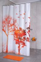 Штора для ванны Ridder Jardin 180х200 4113300 цветная — фото 2, Шторы для ванной