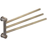 Полотенцедержатель WasserKRAFT Exter K-1533 поворотный Светлая бронза — фото 1, Полотенцедержатели