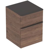 Тумба Geberit Smyle Square 45 500.357.JR.1 подвесная Пекан — фото 1, Комоды и тумбы для ванной комнаты