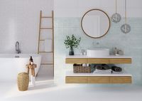 Керамическая плитка Gracia Ceramica Sweety белая 01 настенная 25x60 см — фото 4, Керамическая плитка