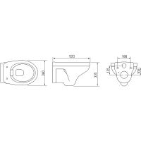 Товар: Комплект унитаза Berges Albit S с инсталляцией Novum 525 043317 с сиденьем Микролифт и клавишей смыва Хром матовый - фото 10 Комплект унитаза Berges Albit S с инсталляцией Novum 525 043317 с сиденьем Микролифт и клавишей смыва Хром матовый — фото 10, Унитазы