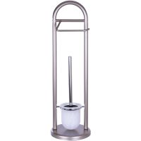 Напольная стойка Ridder Unique 11109457 Хром матовый — фото 1, Стойки - набор держателей