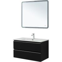 Товар: Тумба под раковину Aquanet Вега 90 329598 подвесная Черная - фото 10 Тумба под раковину Aquanet Вега 90 329598 подвесная Черная — фото 10, Тумбы под раковину