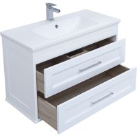 Товар: Тумба под раковину Aquanet Бостон 100 М 209678 подвесная Белый матовый - фото 7 Тумба под раковину Aquanet Бостон 100 М 209678 подвесная Белый матовый — фото 7, Мебель для ванной