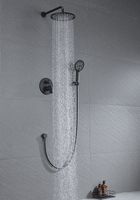 Товар: Душевая система Black&White Universe UK8311B 8311BUK Черная матовая - фото 8 Душевая система Black&White Universe UK8311B 8311BUK Черная матовая — фото 8, Душевое оборудование. Душевая программа