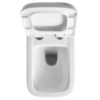 Унитаз Orange C03-100W подвесной с сиденьем Микролифт — фото 5, Подвесные унитазы