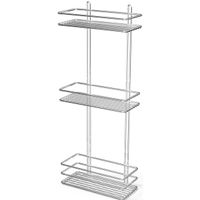 Полка корзина Tekno-tel LM006 Хром — фото 1, Полки для ванной и душа