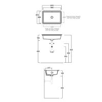 Товар: Раковина Simas Top E Lavabi D Arredo 60 S60 nero matt Черная матовая - фото 4 Раковина Simas Top E Lavabi D Arredo 60 S60 nero matt Черная матовая — фото 4, Раковины