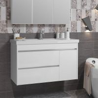 Товар: Тумба под раковину Opadiris Фреш 100 00-00007083 подвесная Белая - фото 2 Тумба под раковину Opadiris Фреш 100 00-00007083 подвесная Белая — фото 2, Мебель для ванной