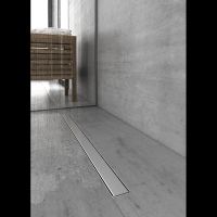 Товар: Душевой лоток Berges B1 Keramik 800 090019 с решеткой Хром матовый - фото 4 Душевой лоток Berges B1 Keramik 800 090019 с решеткой Хром матовый — фото 4, Душевые лотки