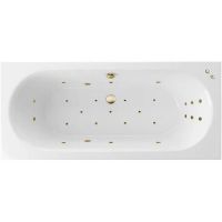 Акриловая ванна Excellent Oceana Slim 160x75 WAEX.OCE16S.ULTRA.BR с гидромассажем — фото 1, Ванны