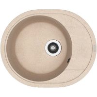 Кухонная мойка Florentina Родос-580 20.240.B0580.107 Песочная — фото 1, Кухонные мойки