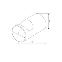 Комплект крючков Iddis Petite PET2SY1i41 Белый матовый — фото 3, Крючки для полотенец