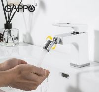 Смеситель для биде Gappo G17-8 G5017-8 Белый Хром — фото 2, Смесители для биде