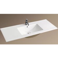 Раковина WeltWasser Deilbach 7506 120 10000003905 Белый глянец — фото 1, Раковины встраиваемые сверху