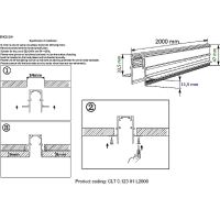 Товар: Шинопровод Crystal Lux Space CLT 0.123 01 L2000 WH Белый - фото 2 Шинопровод Crystal Lux Space CLT 0.123 01 L2000 WH Белый — фото 2, Шинопроводы