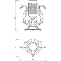 Товар: Стакан для зубных щеток Migliore Luxor 26215 Золото - фото 3 Стакан для зубных щеток Migliore Luxor 26215 Золото — фото 3, Мыльницы