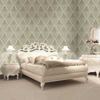 Обои Prima Italiana Ducale 80223 Винил на флизелине (1,06*10,05) Бежевый/Серый/Золото, Дамаск — фото 4, Обои для стен