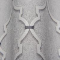 Обои Andrea Rossi Cheradi 54399-3 Винил на флизелине (1,06*10,05) Серый, Орнамент — фото 2, Обои для стен