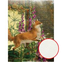 Фреска Ortograf Животные 7093 Фактура флок FLK Флизелин (2*2,7) Коричневый/Зеленый/Розовый, Животные/Цветы/Абстракция — фото 1, Фрески