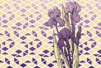 Товар: Фреска Ortograf Forma 32686 Фактура бархат FX Флизелин (4*2,7) Бежевый/Фиолетовый, Ромб/Цветы - фото 2 Фреска Ortograf Forma 32686 Фактура бархат FX Флизелин (4*2,7) Бежевый/Фиолетовый, Ромб/Цветы — фото 2, Фрески