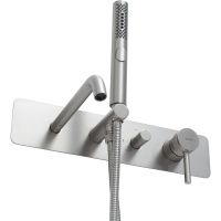 Товар: Смеситель для ванны Allen Brau Priority 5.31A06-BN Никель брашированный - фото 2 Смеситель для ванны Allen Brau Priority 5.31A06-BN Никель брашированный — фото 2, Смесители