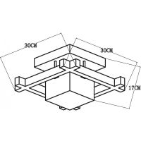 Товар: Потолочный светильник Artelamp Woods A8252PL-1CK Белый Шоколад - фото 4 Потолочный светильник Artelamp Woods A8252PL-1CK Белый Шоколад — фото 4, Светильники