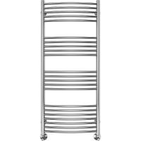 Водяной полотенцесушитель Terminus Классик П22 500x1200 4670078529619 Хром, нижнее подключение, G 1/2" ВР, с угловым соединением — фото 2, Водяные полотенцесушители