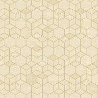 Обои Andrea Rossi Arlequin 54302-2 Винил на флизелине (1,06*10,05) Бежевый, Геометрия — фото 1, Обои для стен