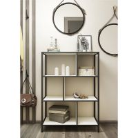 Товар: Стеллаж Sanflor Лофт №2 80 С08090 напольный Светлое северное дерево - фото 2 Стеллаж Sanflor Лофт №2 80 С08090 напольный Светлое северное дерево — фото 2, Стеллажи для ванной комнаты