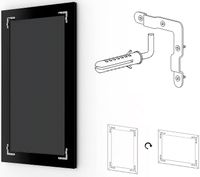 Товар: Зеркало Evoform Exclusive 101х71 BY 1193 с фацетом в багетной раме - Сосна 62 мм - фото 5 Зеркало Evoform Exclusive 101х71 BY 1193 с фацетом в багетной раме - Сосна 62 мм — фото 5, Мебель для ванной