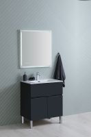 Товар: Зеркало Aquanet Оптима 70 288964 с подсветкой с сенсорным выключателем, часами и подогревом - фото 7 Зеркало Aquanet Оптима 70 288964 с подсветкой с сенсорным выключателем, часами и подогревом — фото 7, Зеркала в ванную комнату