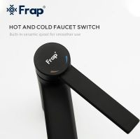 Товар: Смеситель для раковины Frap H67-6 F1067-6 Черный матовый - фото 6 Смеситель для раковины Frap H67-6 F1067-6 Черный матовый — фото 6, Смесители