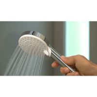 Товар: Душевой гарнитур Hansgrohe Crometta Vario EcoSmart 26693400 Хром - фото 4 Душевой гарнитур Hansgrohe Crometta Vario EcoSmart 26693400 Хром — фото 4, Душевые гарнитуры
