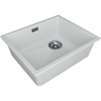 Товар: Кухонная мойка Paulmark Lumi 55 UNI-Skew LU55SK-WH Белая - фото 2 Кухонная мойка Paulmark Lumi 55 UNI-Skew LU55SK-WH Белая — фото 2, Кухонные мойки