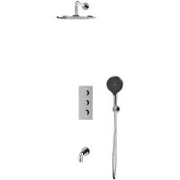 Товар: Душевая система Whitecross Y chrome YSET11TOPCR с термостатом Хром - фото 2 Душевая система Whitecross Y chrome YSET11TOPCR с термостатом Хром — фото 2, Душевое оборудование. Душевая программа