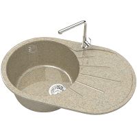 Кухонная мойка Bergg Z110 B110Q005 Песочная — фото 2, Кухонные мойки