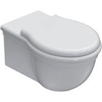 Унитаз Globo Paestum PAS03.BI подвесной без сиденья — фото 1, Унитазы