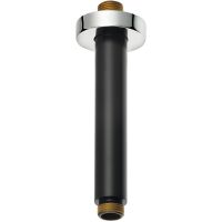 Кронштейн для верхнего душа Kludi A-Qa 6651587-00 Черный матовый Хром — фото 1, Кронштейны для верхнего душа