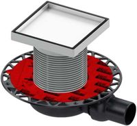 Сифон для душевого трапа Tece Drainpoint S DN50 3601400 низкий горизонтальный без декоративной решетки — фото 6, Трапы для душа